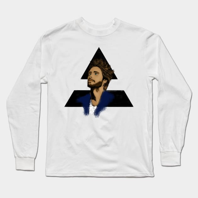 ECHELON (BLACK) Long Sleeve T-Shirt by Juanpe